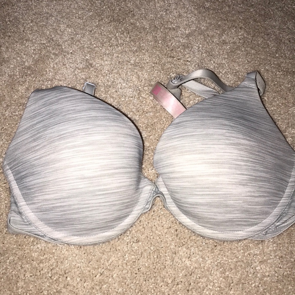 Pink bra
